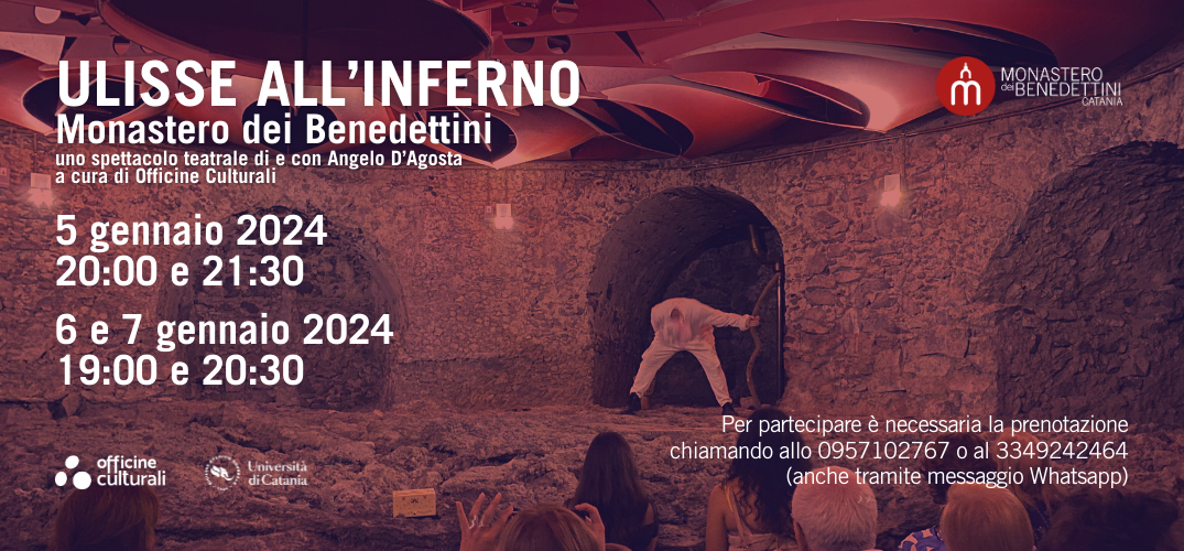 Ulisse all’inferno: spettacolo teatrale itinerante