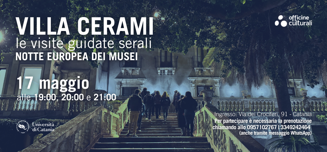 Villa Cerami: le visite guidate serali
